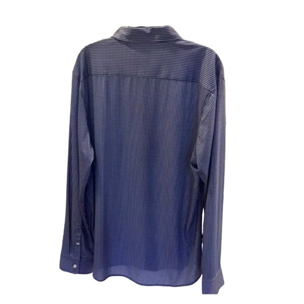 Stitch Note Blue Men’s Dress Shirt